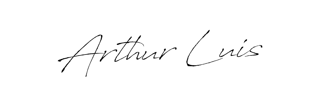The best way (Antro_Vectra) to make a short signature is to pick only two or three words in your name. The name Arthur Luis include a total of six letters. For converting this name. Arthur Luis signature style 6 images and pictures png