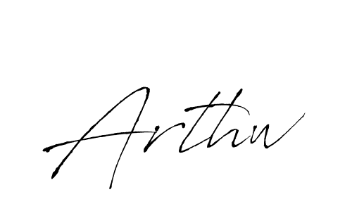 Once you've used our free online signature maker to create your best signature Antro_Vectra style, it's time to enjoy all of the benefits that Arthw name signing documents. Arthw signature style 6 images and pictures png