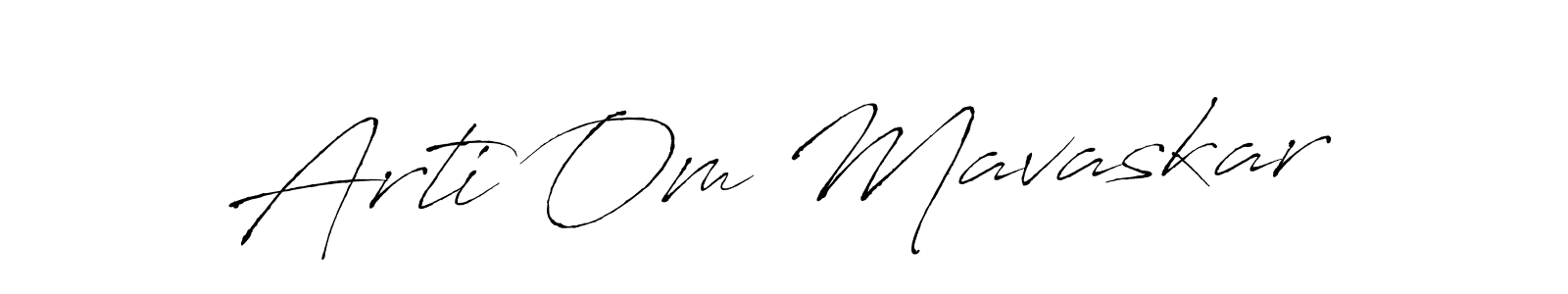 Similarly Antro_Vectra is the best handwritten signature design. Signature creator online .You can use it as an online autograph creator for name Arti Om Mavaskar. Arti Om Mavaskar signature style 6 images and pictures png