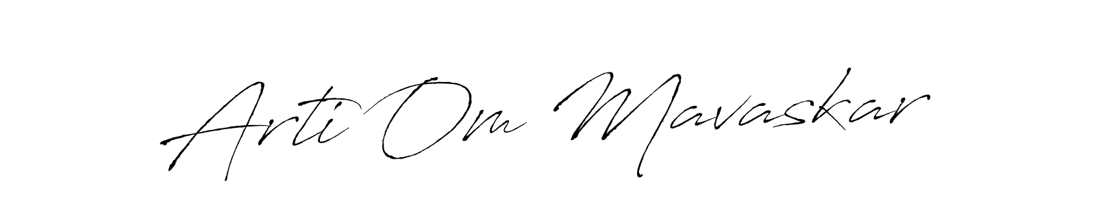 Make a beautiful signature design for name Arti Om Mavaskar. Use this online signature maker to create a handwritten signature for free. Arti Om Mavaskar signature style 6 images and pictures png