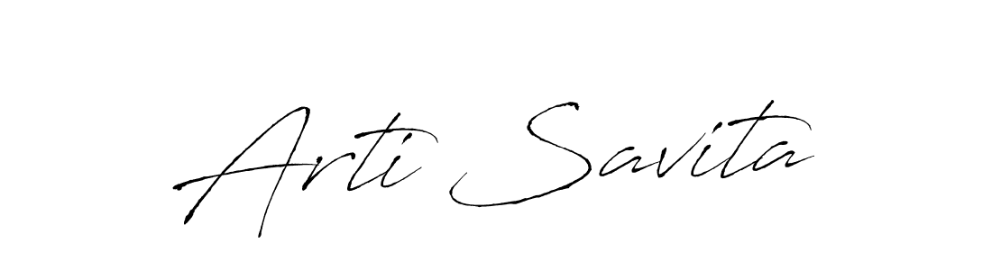 Create a beautiful signature design for name Arti Savita. With this signature (Antro_Vectra) fonts, you can make a handwritten signature for free. Arti Savita signature style 6 images and pictures png