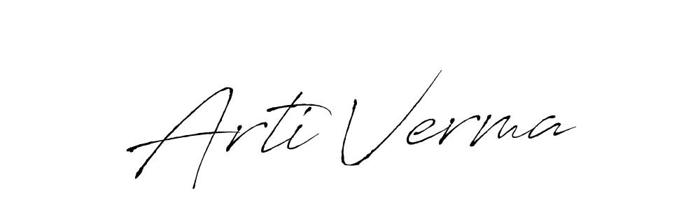 Here are the top 10 professional signature styles for the name Arti Verma. These are the best autograph styles you can use for your name. Arti Verma signature style 6 images and pictures png