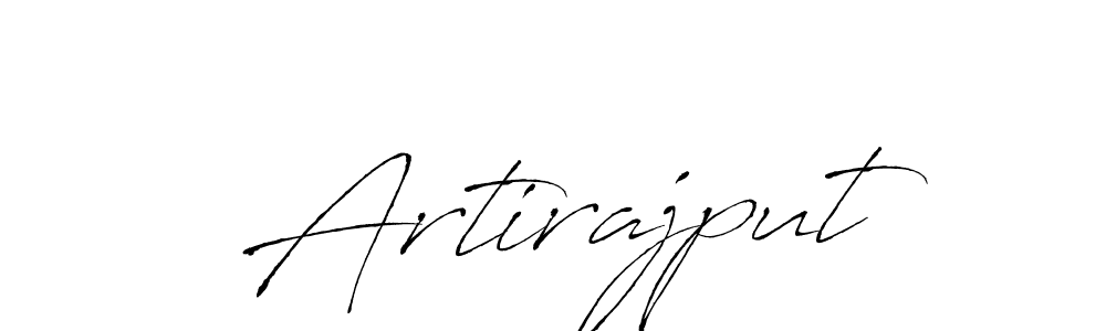 The best way (Antro_Vectra) to make a short signature is to pick only two or three words in your name. The name Artirajput include a total of six letters. For converting this name. Artirajput signature style 6 images and pictures png