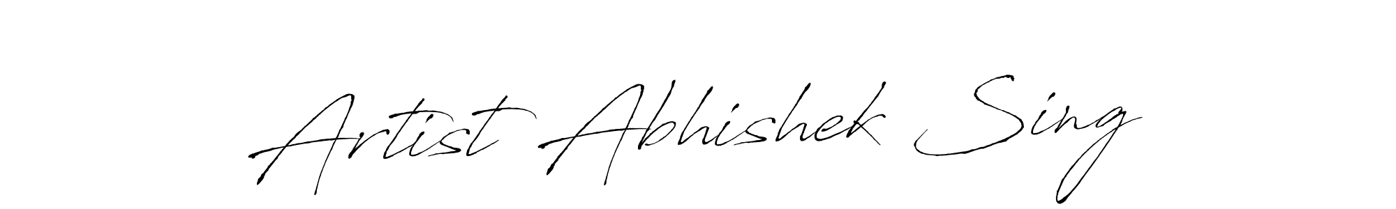 if you are searching for the best signature style for your name Artist Abhishek Sing. so please give up your signature search. here we have designed multiple signature styles  using Antro_Vectra. Artist Abhishek Sing signature style 6 images and pictures png