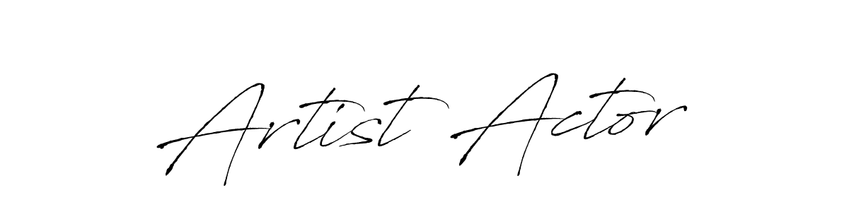 Make a beautiful signature design for name Artist Actor. With this signature (Antro_Vectra) style, you can create a handwritten signature for free. Artist Actor signature style 6 images and pictures png