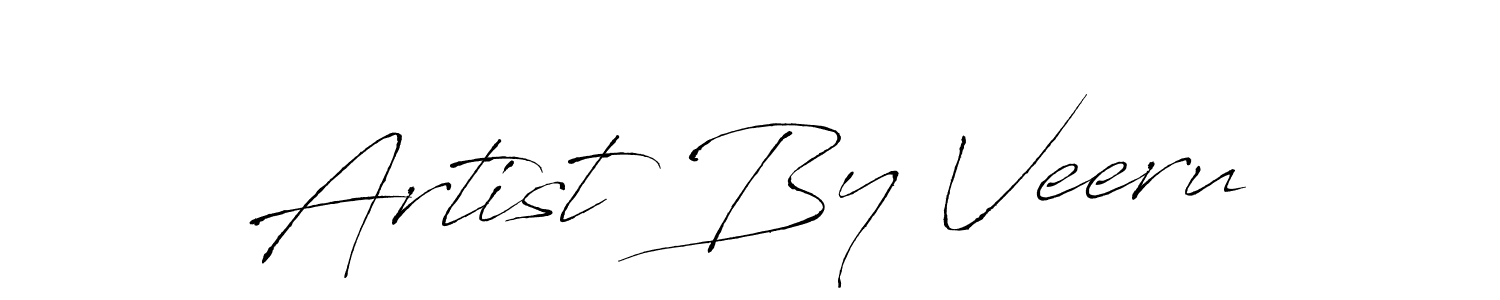 Use a signature maker to create a handwritten signature online. With this signature software, you can design (Antro_Vectra) your own signature for name Artist By Veeru. Artist By Veeru signature style 6 images and pictures png