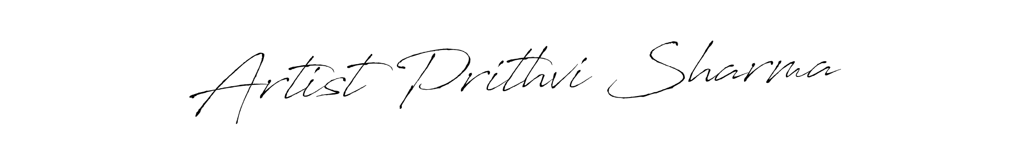 Make a beautiful signature design for name Artist Prithvi Sharma. Use this online signature maker to create a handwritten signature for free. Artist Prithvi Sharma signature style 6 images and pictures png