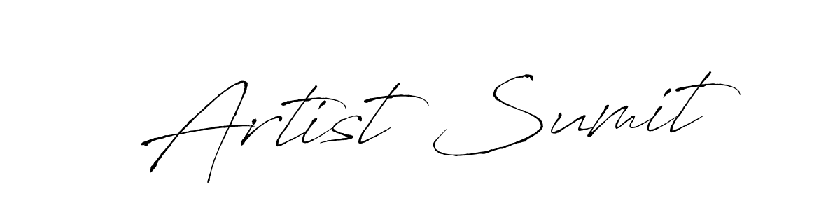 Similarly Antro_Vectra is the best handwritten signature design. Signature creator online .You can use it as an online autograph creator for name Artist Sumit. Artist Sumit signature style 6 images and pictures png
