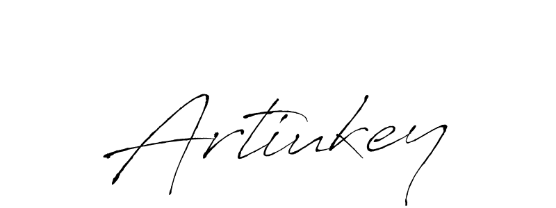 Artiukey stylish signature style. Best Handwritten Sign (Antro_Vectra) for my name. Handwritten Signature Collection Ideas for my name Artiukey. Artiukey signature style 6 images and pictures png