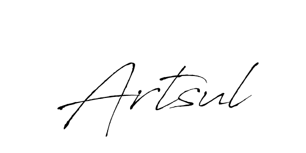It looks lik you need a new signature style for name Artsul. Design unique handwritten (Antro_Vectra) signature with our free signature maker in just a few clicks. Artsul signature style 6 images and pictures png