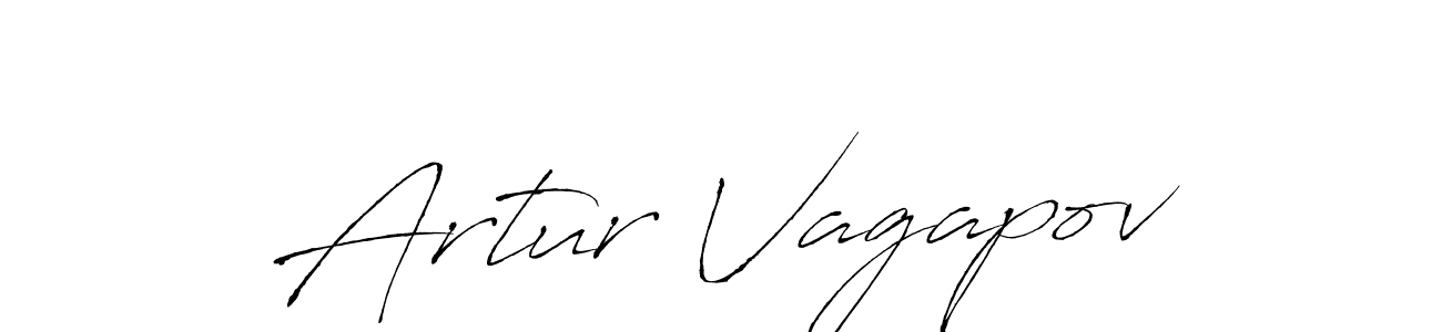 Create a beautiful signature design for name Artur Vagapov. With this signature (Antro_Vectra) fonts, you can make a handwritten signature for free. Artur Vagapov signature style 6 images and pictures png