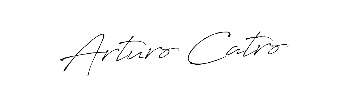 Antro_Vectra is a professional signature style that is perfect for those who want to add a touch of class to their signature. It is also a great choice for those who want to make their signature more unique. Get Arturo Catro name to fancy signature for free. Arturo Catro signature style 6 images and pictures png