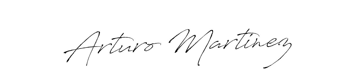 Design your own signature with our free online signature maker. With this signature software, you can create a handwritten (Antro_Vectra) signature for name Arturo Martinez. Arturo Martinez signature style 6 images and pictures png