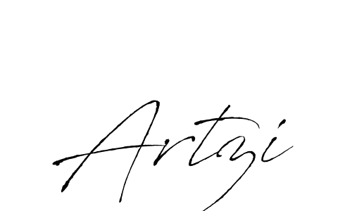 The best way (Antro_Vectra) to make a short signature is to pick only two or three words in your name. The name Artzi include a total of six letters. For converting this name. Artzi signature style 6 images and pictures png