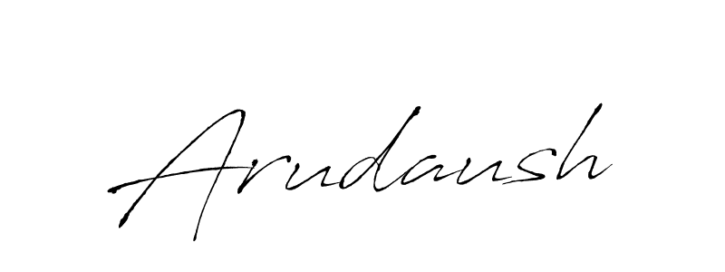 Make a beautiful signature design for name Arudaush. With this signature (Antro_Vectra) style, you can create a handwritten signature for free. Arudaush signature style 6 images and pictures png