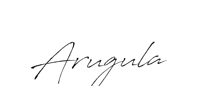 Use a signature maker to create a handwritten signature online. With this signature software, you can design (Antro_Vectra) your own signature for name Arugula. Arugula signature style 6 images and pictures png