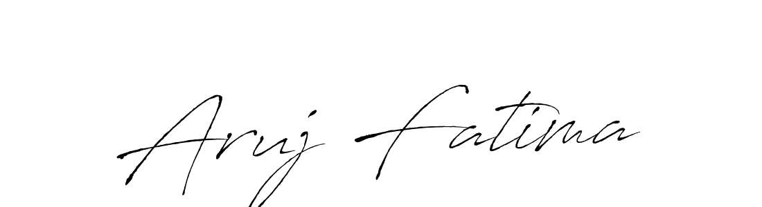 You should practise on your own different ways (Antro_Vectra) to write your name (Aruj Fatima) in signature. don't let someone else do it for you. Aruj Fatima signature style 6 images and pictures png