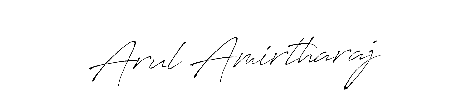 It looks lik you need a new signature style for name Arul Amirtharaj. Design unique handwritten (Antro_Vectra) signature with our free signature maker in just a few clicks. Arul Amirtharaj signature style 6 images and pictures png