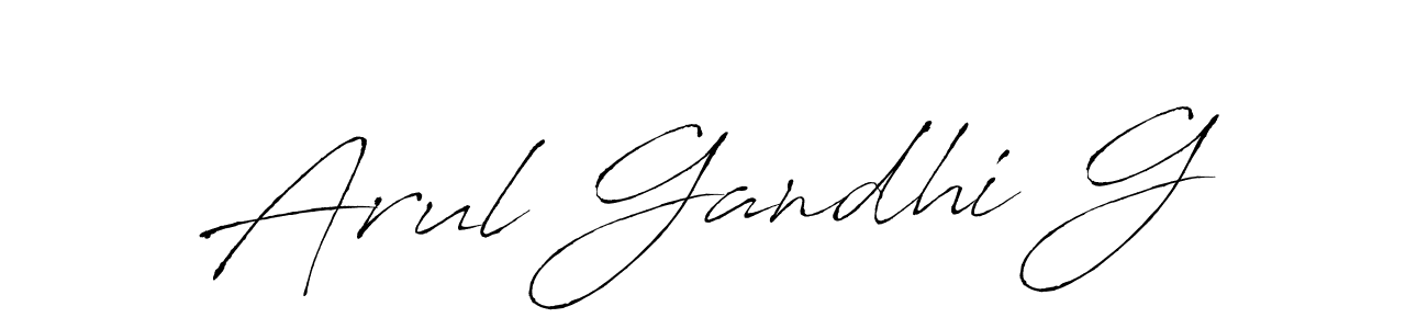 Here are the top 10 professional signature styles for the name Arul Gandhi G. These are the best autograph styles you can use for your name. Arul Gandhi G signature style 6 images and pictures png