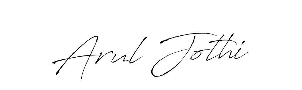 You can use this online signature creator to create a handwritten signature for the name Arul Jothi. This is the best online autograph maker. Arul Jothi signature style 6 images and pictures png