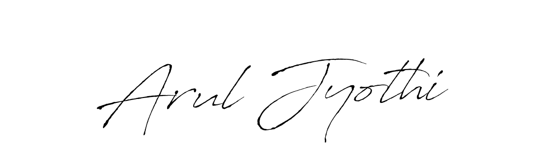 You should practise on your own different ways (Antro_Vectra) to write your name (Arul Jyothi) in signature. don't let someone else do it for you. Arul Jyothi signature style 6 images and pictures png