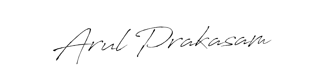 Arul Prakasam stylish signature style. Best Handwritten Sign (Antro_Vectra) for my name. Handwritten Signature Collection Ideas for my name Arul Prakasam. Arul Prakasam signature style 6 images and pictures png