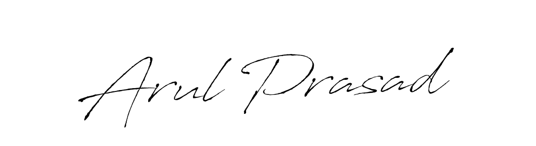Similarly Antro_Vectra is the best handwritten signature design. Signature creator online .You can use it as an online autograph creator for name Arul Prasad. Arul Prasad signature style 6 images and pictures png