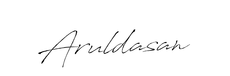 Design your own signature with our free online signature maker. With this signature software, you can create a handwritten (Antro_Vectra) signature for name Aruldasan. Aruldasan signature style 6 images and pictures png