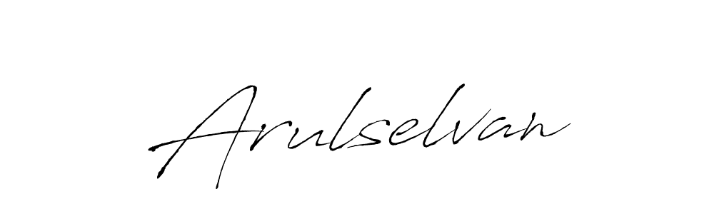 Make a beautiful signature design for name Arulselvan. With this signature (Antro_Vectra) style, you can create a handwritten signature for free. Arulselvan signature style 6 images and pictures png
