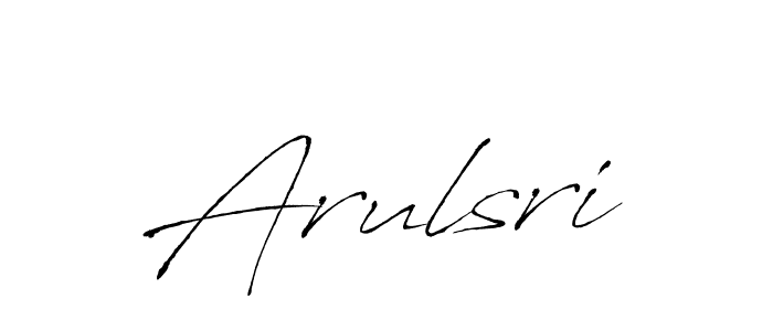 How to make Arulsri signature? Antro_Vectra is a professional autograph style. Create handwritten signature for Arulsri name. Arulsri signature style 6 images and pictures png