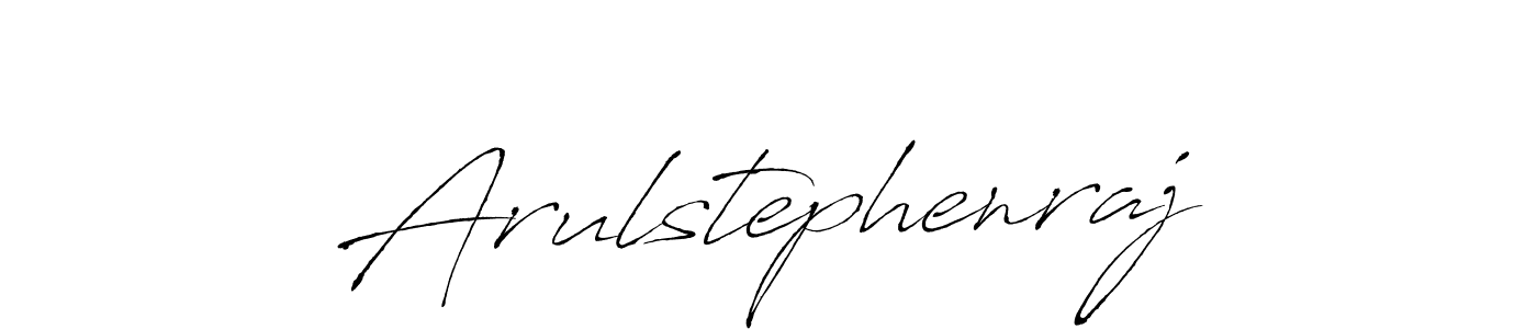 Use a signature maker to create a handwritten signature online. With this signature software, you can design (Antro_Vectra) your own signature for name Arulstephenraj. Arulstephenraj signature style 6 images and pictures png