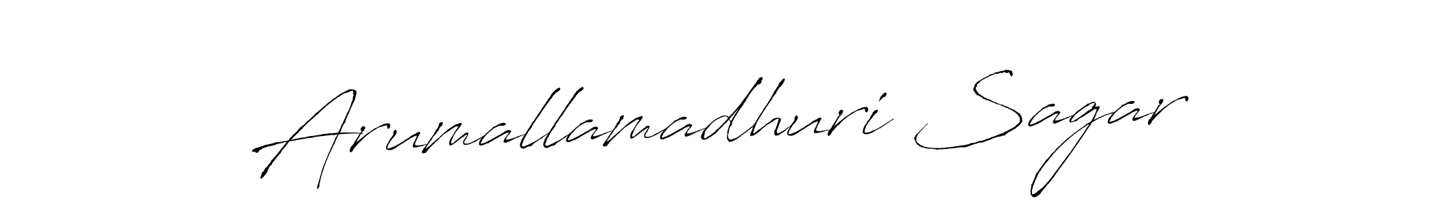 You can use this online signature creator to create a handwritten signature for the name Arumallamadhuri Sagar. This is the best online autograph maker. Arumallamadhuri Sagar signature style 6 images and pictures png
