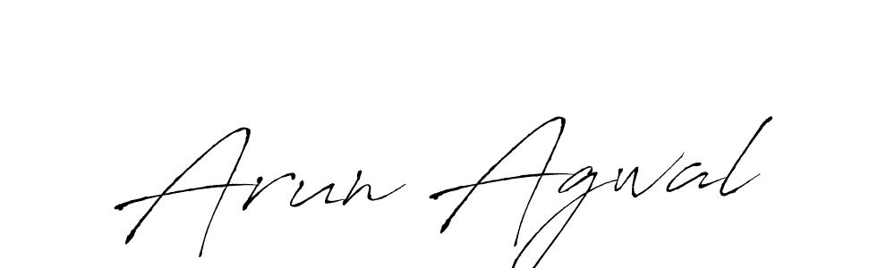 Make a beautiful signature design for name Arun Agwal. Use this online signature maker to create a handwritten signature for free. Arun Agwal signature style 6 images and pictures png