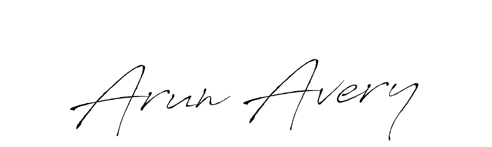 if you are searching for the best signature style for your name Arun Avery. so please give up your signature search. here we have designed multiple signature styles  using Antro_Vectra. Arun Avery signature style 6 images and pictures png