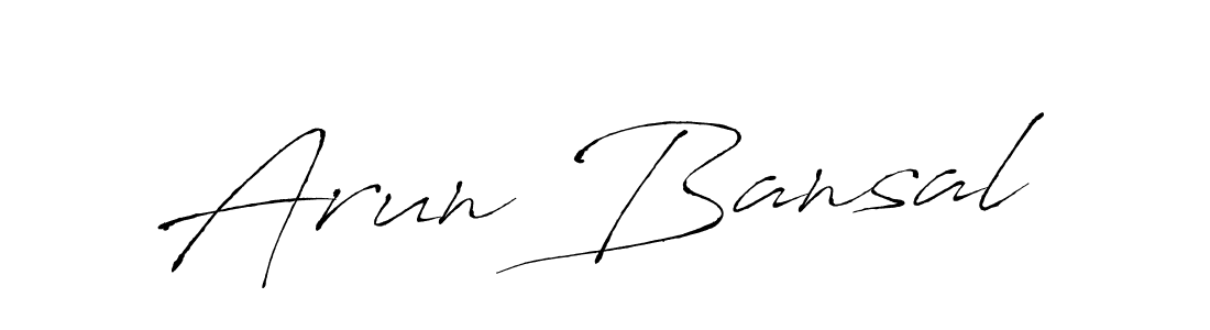 How to Draw Arun Bansal signature style? Antro_Vectra is a latest design signature styles for name Arun Bansal. Arun Bansal signature style 6 images and pictures png