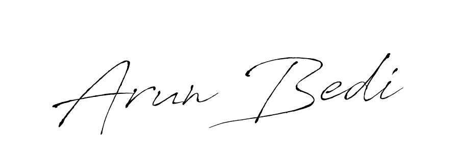 Similarly Antro_Vectra is the best handwritten signature design. Signature creator online .You can use it as an online autograph creator for name Arun Bedi. Arun Bedi signature style 6 images and pictures png