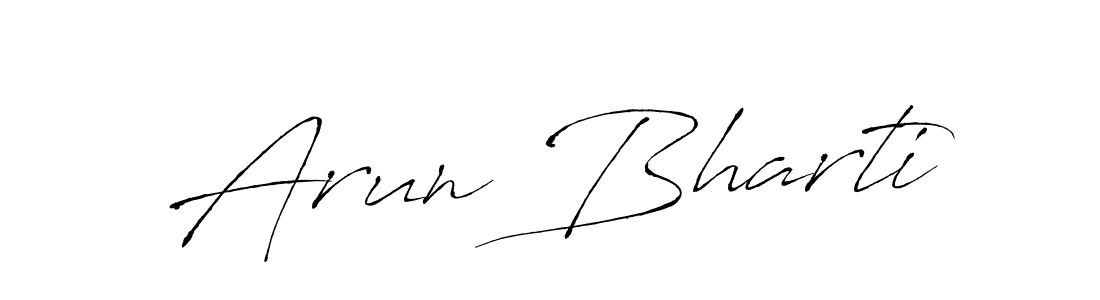 It looks lik you need a new signature style for name Arun Bharti. Design unique handwritten (Antro_Vectra) signature with our free signature maker in just a few clicks. Arun Bharti signature style 6 images and pictures png