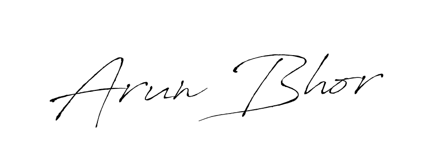 How to make Arun Bhor signature? Antro_Vectra is a professional autograph style. Create handwritten signature for Arun Bhor name. Arun Bhor signature style 6 images and pictures png