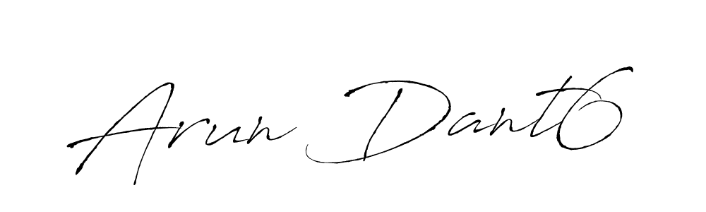 Also You can easily find your signature by using the search form. We will create Arun Dant6 name handwritten signature images for you free of cost using Antro_Vectra sign style. Arun Dant6 signature style 6 images and pictures png