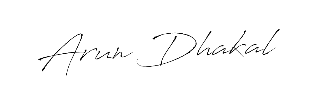 It looks lik you need a new signature style for name Arun Dhakal. Design unique handwritten (Antro_Vectra) signature with our free signature maker in just a few clicks. Arun Dhakal signature style 6 images and pictures png