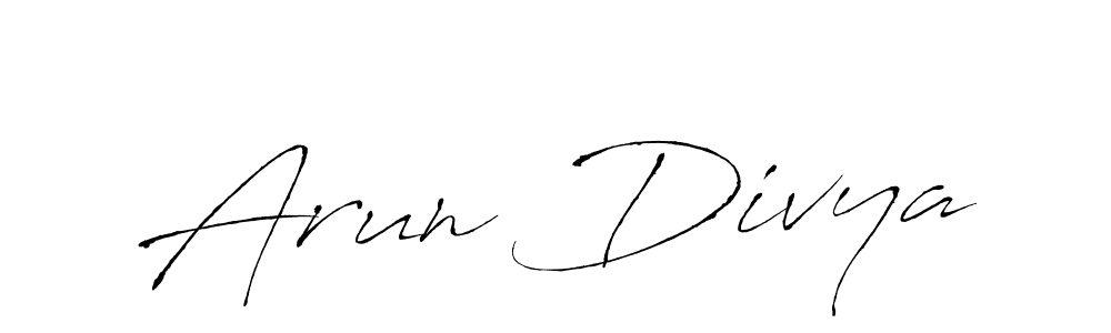 This is the best signature style for the Arun Divya name. Also you like these signature font (Antro_Vectra). Mix name signature. Arun Divya signature style 6 images and pictures png