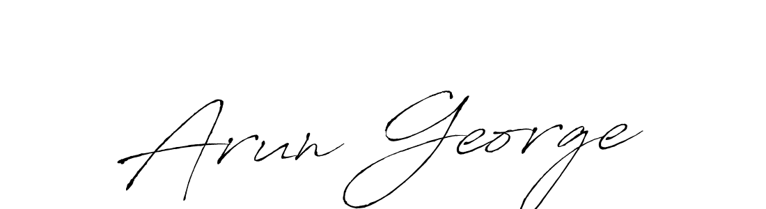 Antro_Vectra is a professional signature style that is perfect for those who want to add a touch of class to their signature. It is also a great choice for those who want to make their signature more unique. Get Arun George name to fancy signature for free. Arun George signature style 6 images and pictures png