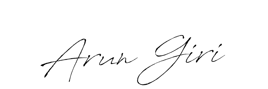 Use a signature maker to create a handwritten signature online. With this signature software, you can design (Antro_Vectra) your own signature for name Arun Giri. Arun Giri signature style 6 images and pictures png