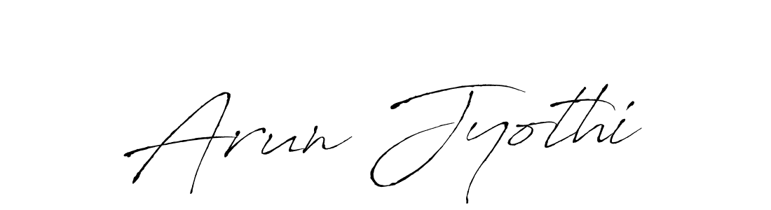 You should practise on your own different ways (Antro_Vectra) to write your name (Arun Jyothi) in signature. don't let someone else do it for you. Arun Jyothi signature style 6 images and pictures png