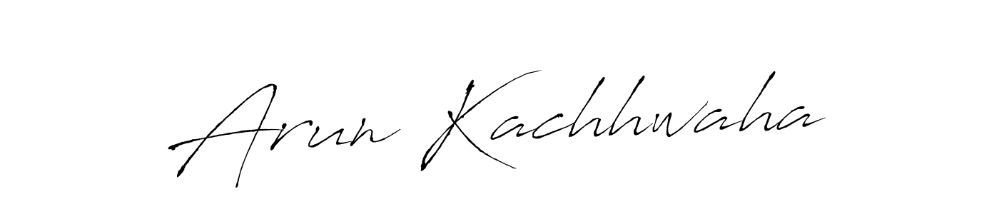 How to make Arun Kachhwaha signature? Antro_Vectra is a professional autograph style. Create handwritten signature for Arun Kachhwaha name. Arun Kachhwaha signature style 6 images and pictures png