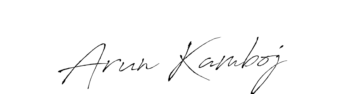 Also You can easily find your signature by using the search form. We will create Arun Kamboj name handwritten signature images for you free of cost using Antro_Vectra sign style. Arun Kamboj signature style 6 images and pictures png