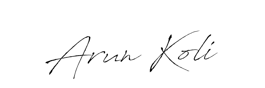 How to Draw Arun Koli signature style? Antro_Vectra is a latest design signature styles for name Arun Koli. Arun Koli signature style 6 images and pictures png