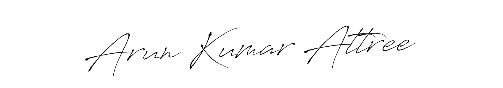 Make a beautiful signature design for name Arun Kumar Attree. Use this online signature maker to create a handwritten signature for free. Arun Kumar Attree signature style 6 images and pictures png