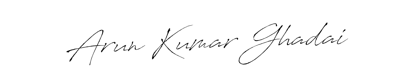 Similarly Antro_Vectra is the best handwritten signature design. Signature creator online .You can use it as an online autograph creator for name Arun Kumar Ghadai. Arun Kumar Ghadai signature style 6 images and pictures png