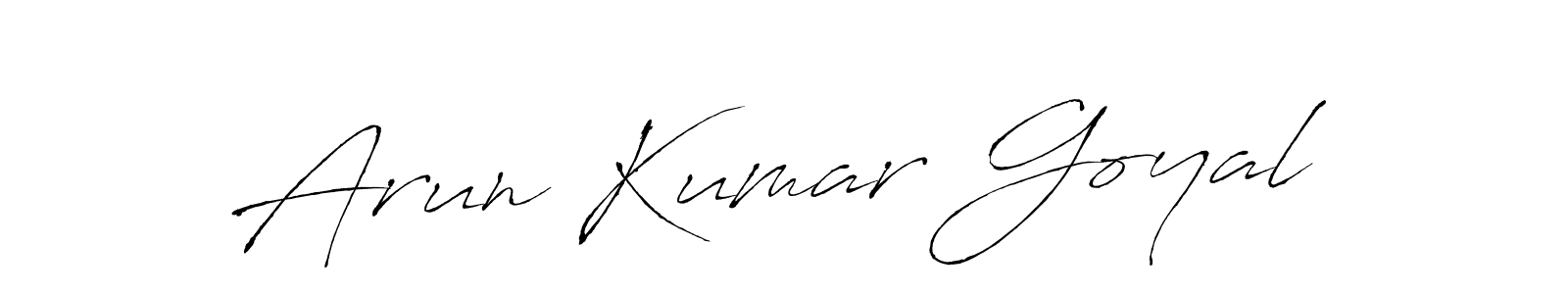 Also You can easily find your signature by using the search form. We will create Arun Kumar Goyal name handwritten signature images for you free of cost using Antro_Vectra sign style. Arun Kumar Goyal signature style 6 images and pictures png